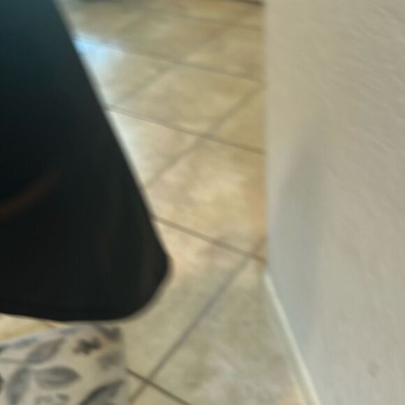 OW Collection Size M Venus Glossy Top Black Asymmetrical Halter Going Out Tank - Picture 13 of 16